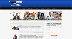 Desktop Screenshot of 4blackyouth.com